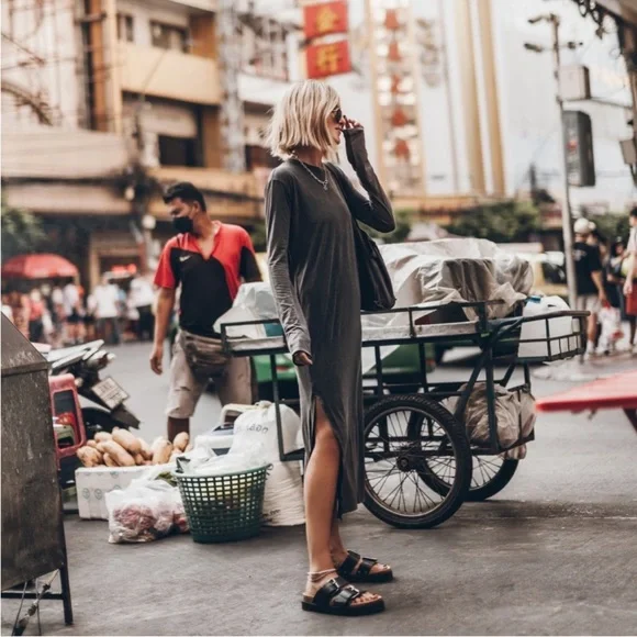 Mikuta Long Sleeve Tshirt Dress - Picture 5 of 14